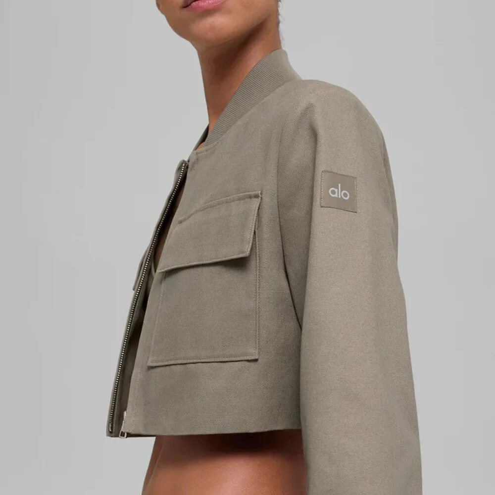 Alo Cropped Main Character Jacket